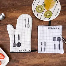 LumiParty 2 шт./компл. утолщенная термостойкая изоляционная прокладка для микроволновой печи перчатка для выпечки