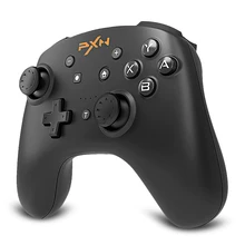 9607 kablosuz Bluetooth Gamepad Joystick için NS anahtarı titreşim altı eksenli somatosensorial NFC denetleyici Joypad tetik Mando