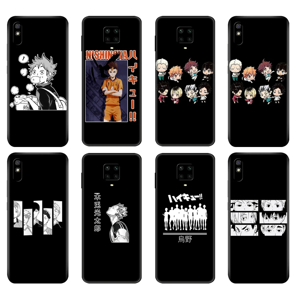 Чехол для Xiaomi Redmi 7A 8 8A 9 9A 9C Note 8T Pro T 9S oya haikyuu | Мобильные телефоны и аксессуары