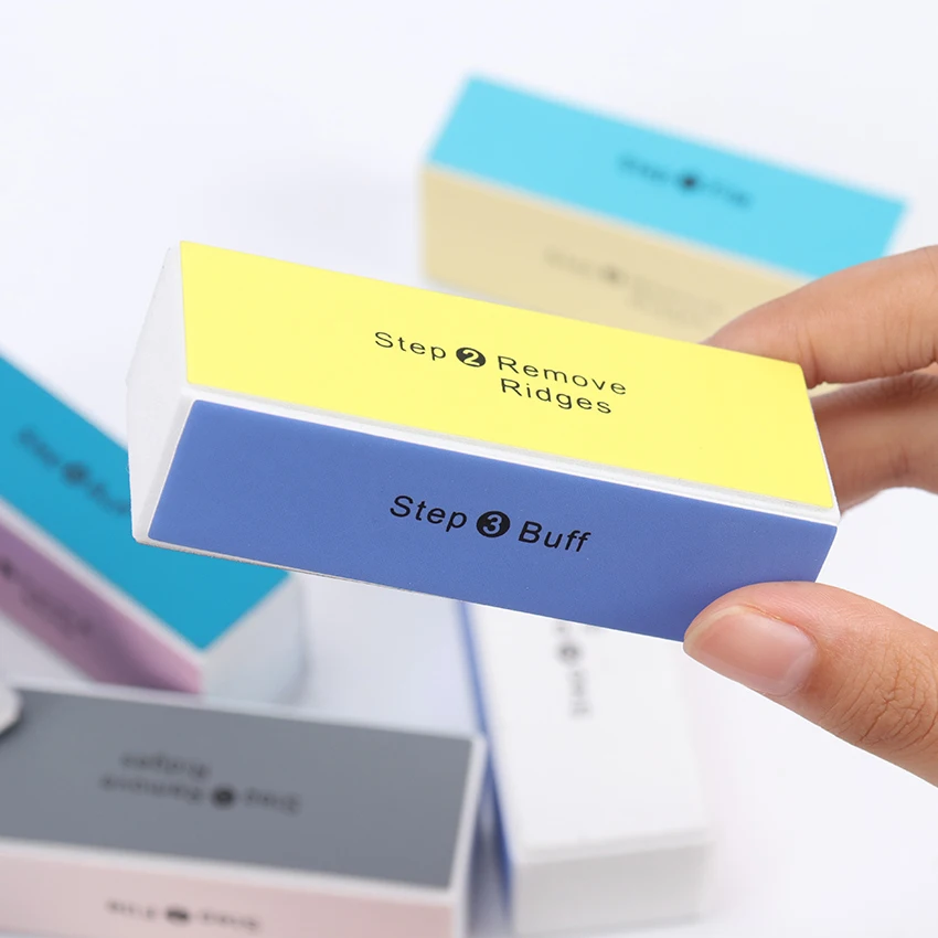 4 Ways Buffer Buffing Sanding Files Acrylic Pedicure Manicure Polish