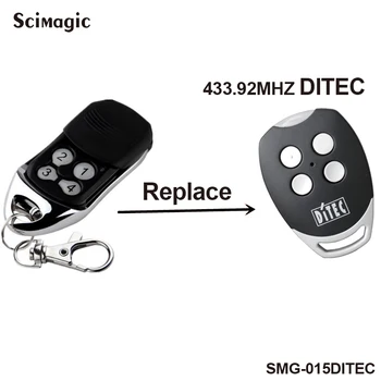 

2piece DITEC compatible Remote Control duplicator for sliding gates door opener command garage rolling code keyFob 433.92MHz