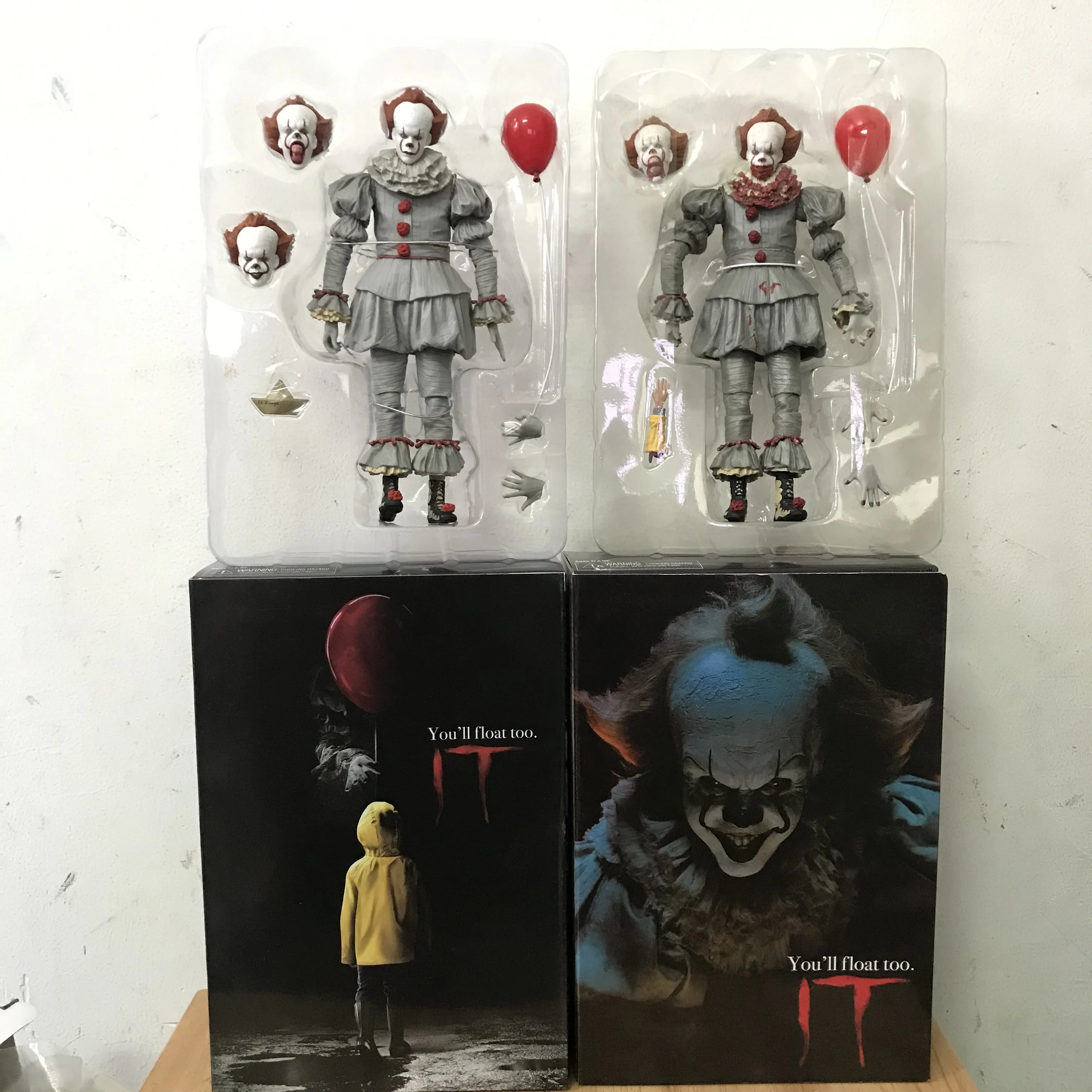 7,2 дюймов NECA Pennywise Stephen King's It Pennywise фигурки модель игрушки подарок на день рождения на Хэллоуин Кукла