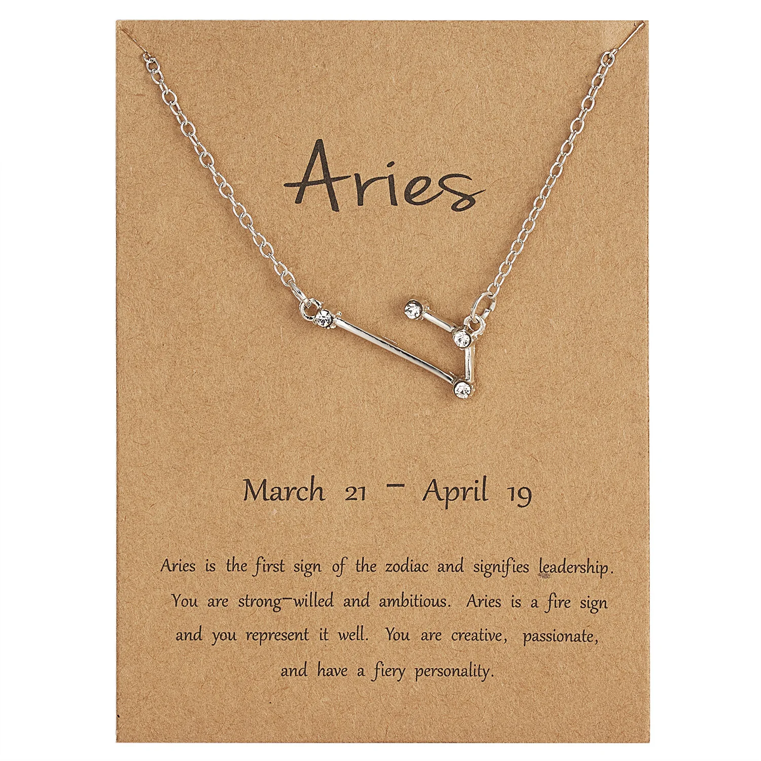102-Aries Модный знак зодиака 12 созвездий ожерелья подвески Шарм золотая цепочка-Чокер ожерелья для женщин ювелирные изделия горячая Распродажа Прямая поставка - Окраска металла: 102-Aries