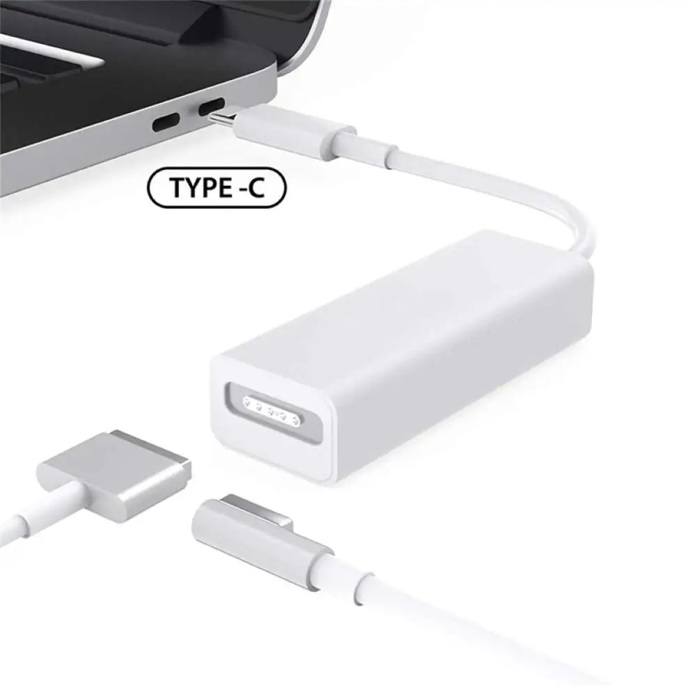 USB-C to Magsafe 1 2 Cable for Macbook Pro Retina Air PD Charger 2008-2015  model