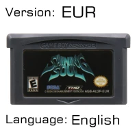Shining Soul EUR 32 бит видеоигры картридж Консоли Карты для nintendo GBA STG шутер серии игр издание - Цвет: Shining Soul EUR