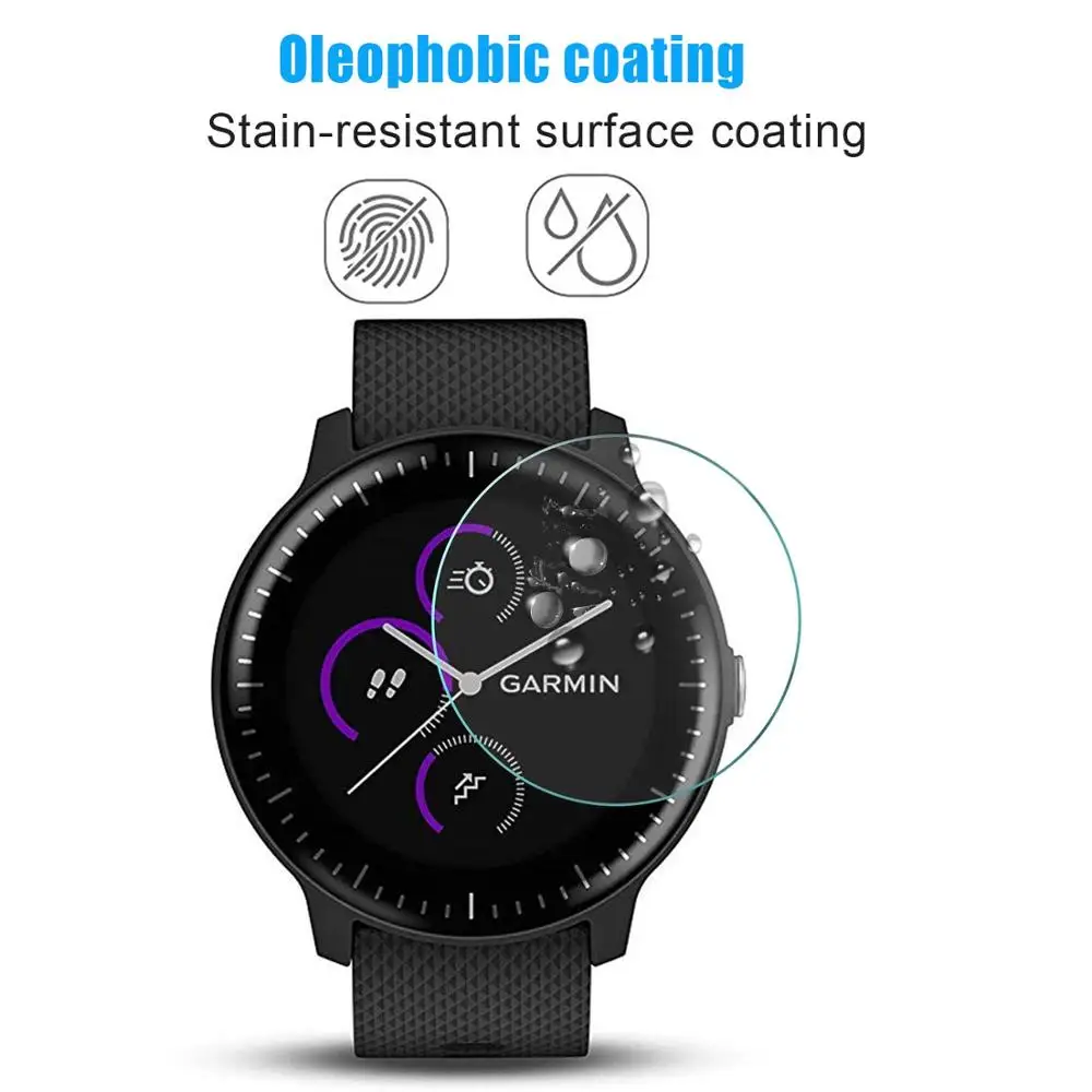 4 шт./лот для Garmin Vivoactive3 закаленное стекло 9H 2.5D Защитная Пленка премиум класса для Garmin Vivoactive 3 SmartWatch