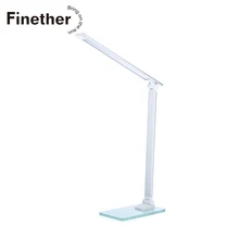 Новинка, настольная лампа, светильник с сенсорным датчиком, светодиодный, настольная лампа с USB регулируемой яркостью, светильник s для учебы, регулируемая яркость