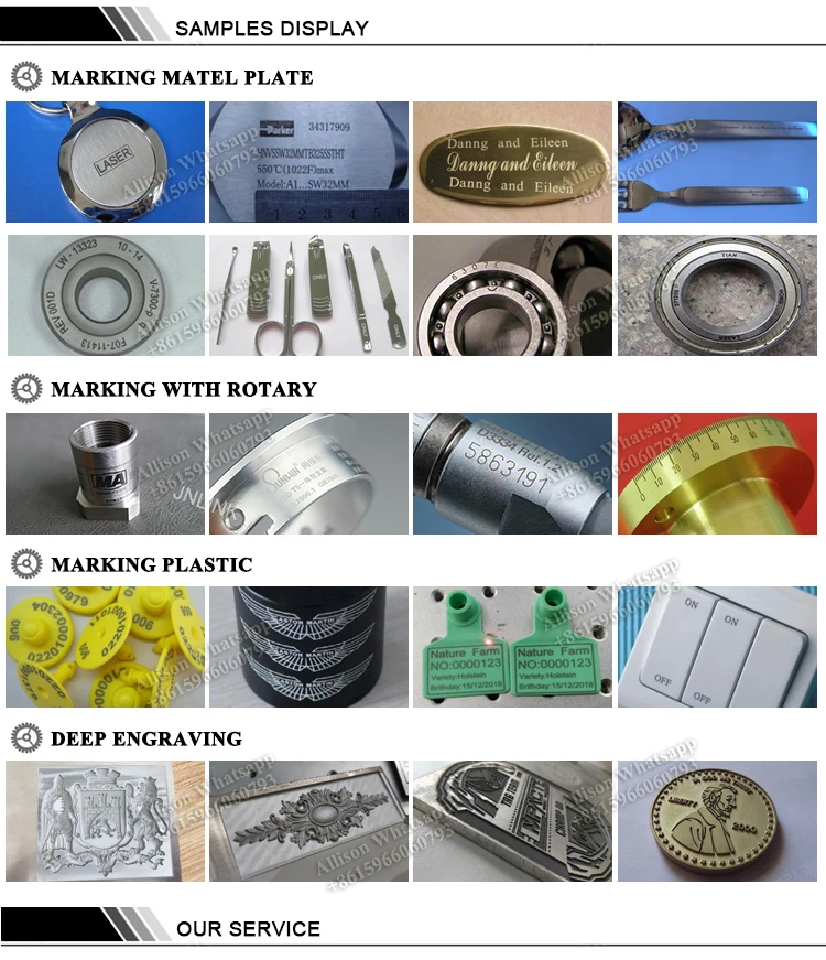 Raycus portable fiber laser marking machine 20W 30W-5
