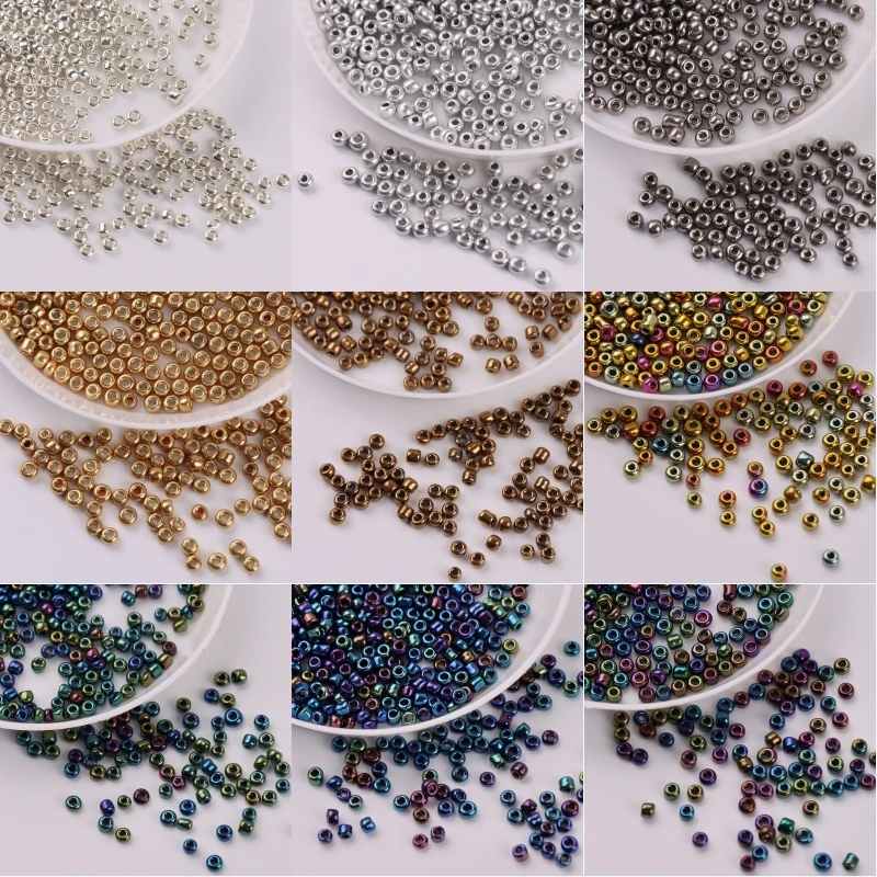 2000 Cuentas De Cristal Blancas 4mm – Perlas Para Pulseras, Collares Y Manualidades, Agujereadas