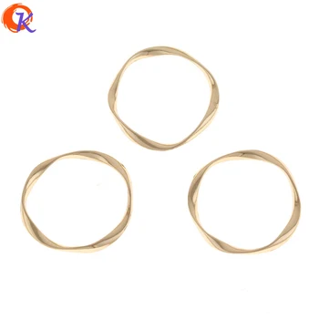 

Cordial Design 50Pcs 32MM Jewelry Accessories/Zinc Alloy Twisted Ring Connectors For DIY Earrings/Hand Made/Earring Findings