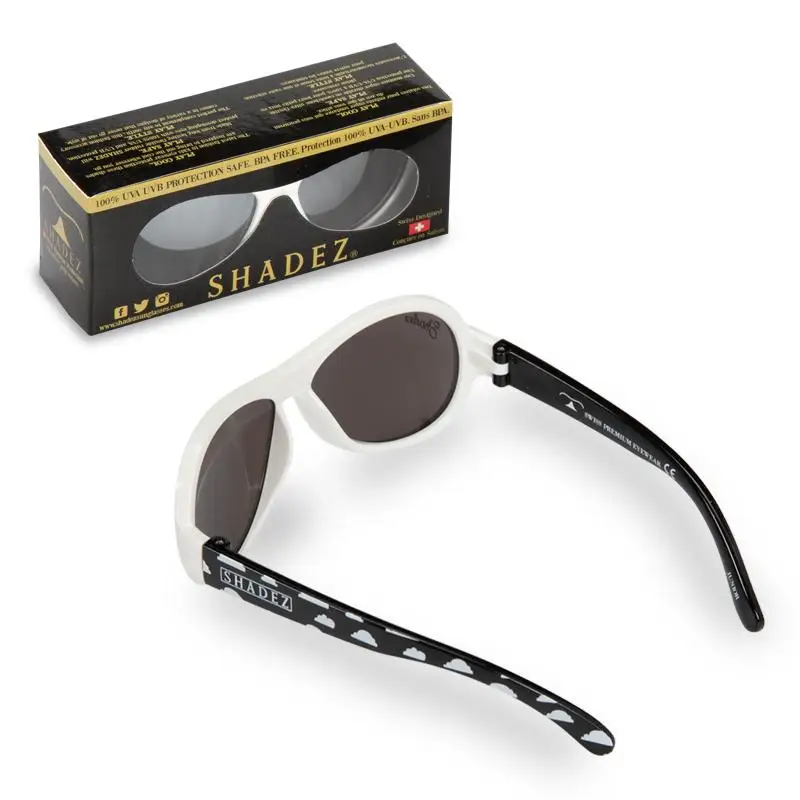 Shadez модные солнечные очки Защита глаз для детей унисекс детская резиновая рама солнцезащитные очки УФ Защита