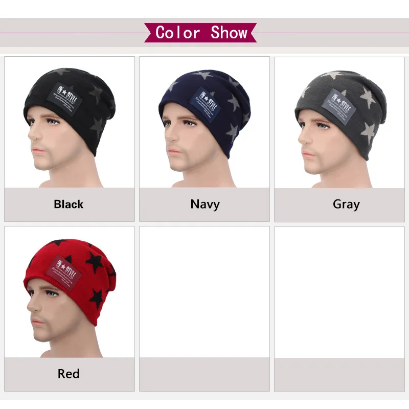 AETRUE вязаная шапка Мужская Skullies вязаные шапочки зимние, шапки для мужчин женские модные бейсболки Теплые Мешковатые мягкие брендовые шерстяные мужские шапочки