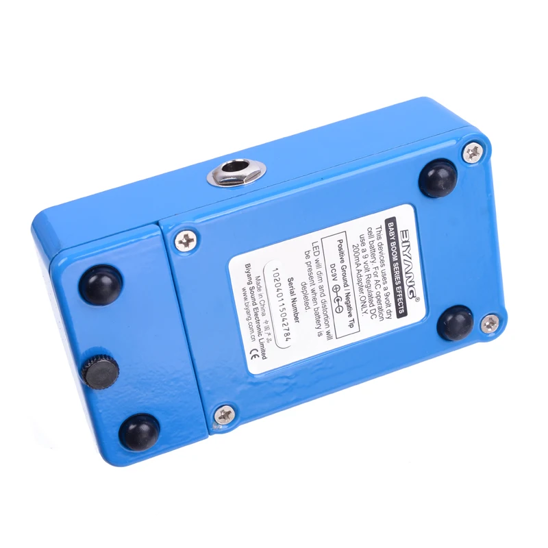  Biyang Baby Boom CH-10 Electric Guitar Bass Two Speed Analog Aqua Chorus Effect Guitar Pedal True B