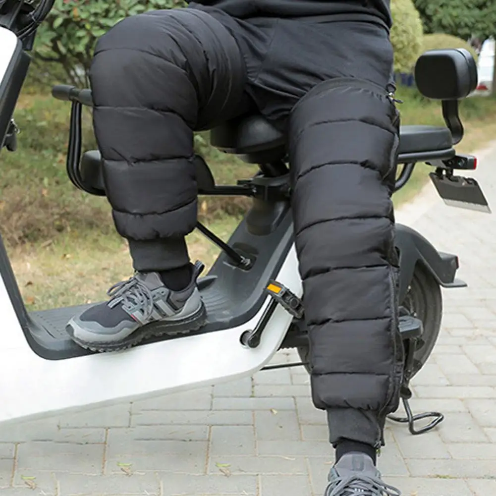 MotorcyclesWindproofLegGaiterForWinter27inDetachableWaterproof