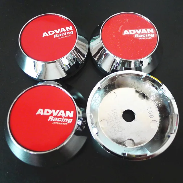 4 stücke Advan Racing Nabendeckel 65mm Auto Rad Abdeckung