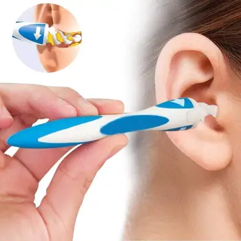 

2020 Ear Cleaner Ear Wax Removal Tool Soft Spiral Earwax Cleaning Swab Kit Health Ear plugs Hearing Aid Smart Ear Care Tools