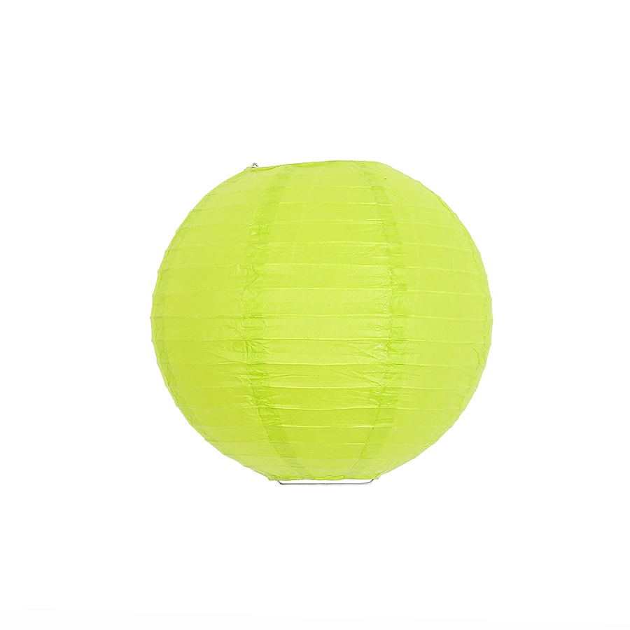 Light Green Круглый Китайский бумажный фонарь СВАДЕБНЫЙ День Рождения Декор подарок ремесло DIY Lampion висячий шар вечерние аксессуары рождественские украшения - Цвет: Light Green