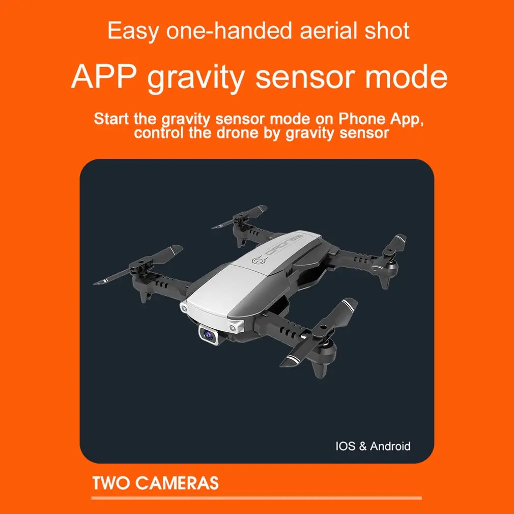 ANSENXI-NVO складной 2,4 ГГц WiFi FPV Дрон 4K камера RC Дрон в режиме реального времени Трансмиссия самолет игрушка с 3 батареями