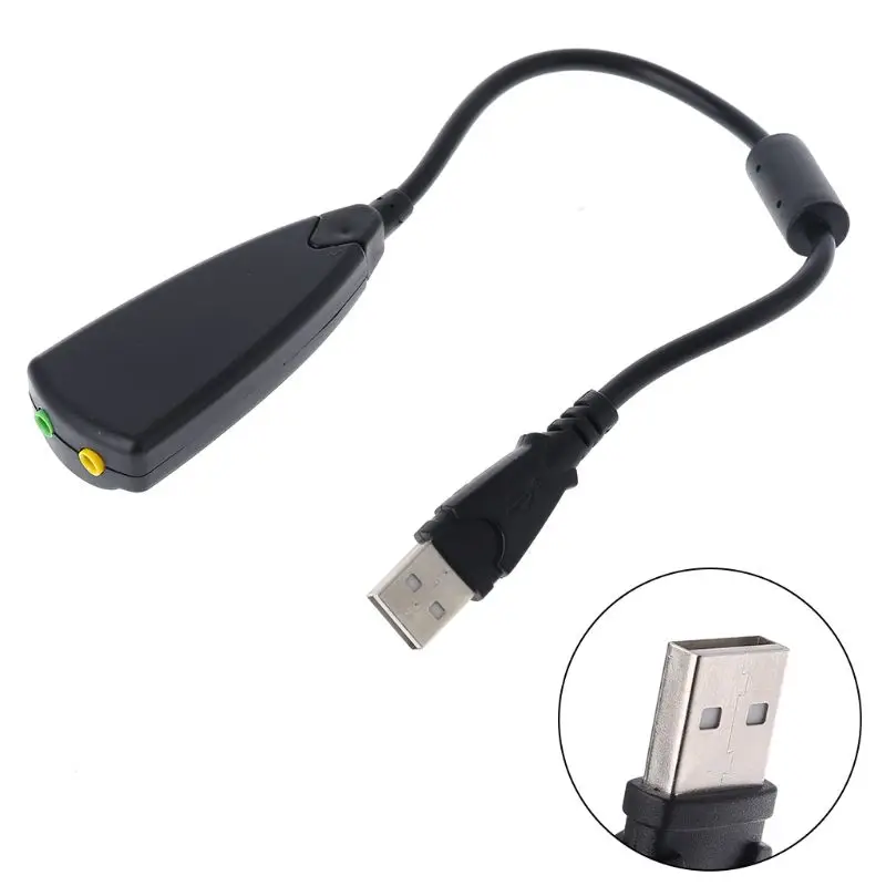 

1PC NEW Siberia 5H V2 USB 7.1 Soundcard 5hv2 Surround sound