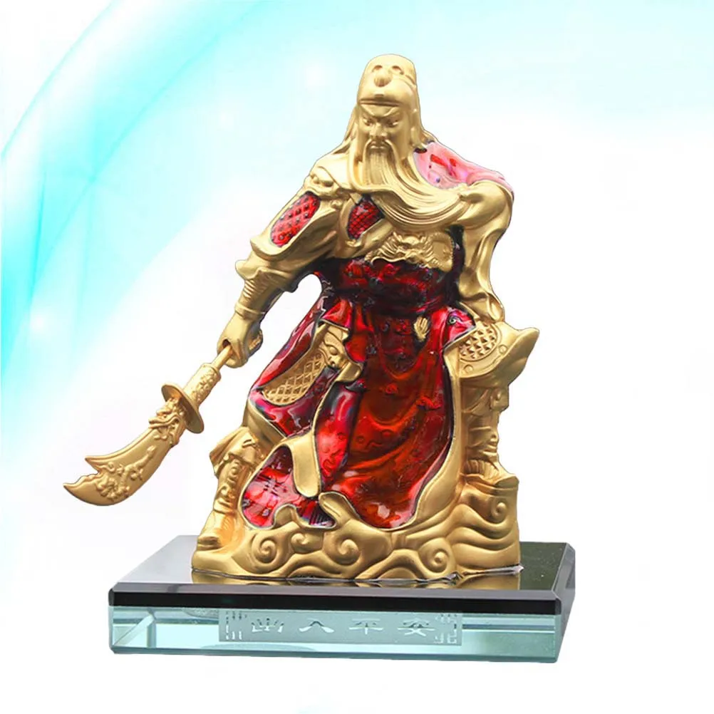 Force God большой нож Guan Gong статуи Buxus деревянная статуя домашний Декор Автомобиль Guanyu удача автомобиль украшения ремесла A30