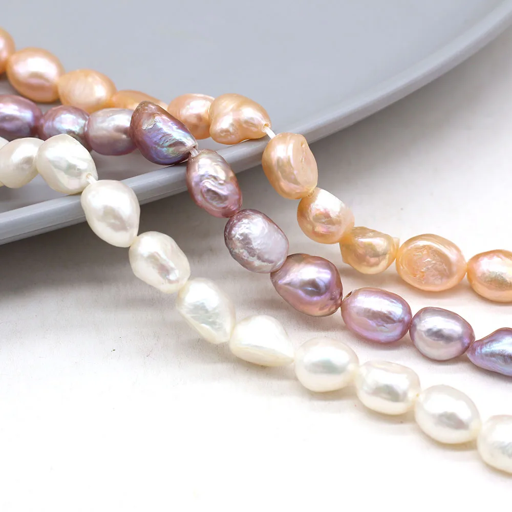Natural Freshwater Pearl Bead Irregular Shape Loose Spacer Beads For Jewelry Making DIY Charms Bracelet Necklace Accessories