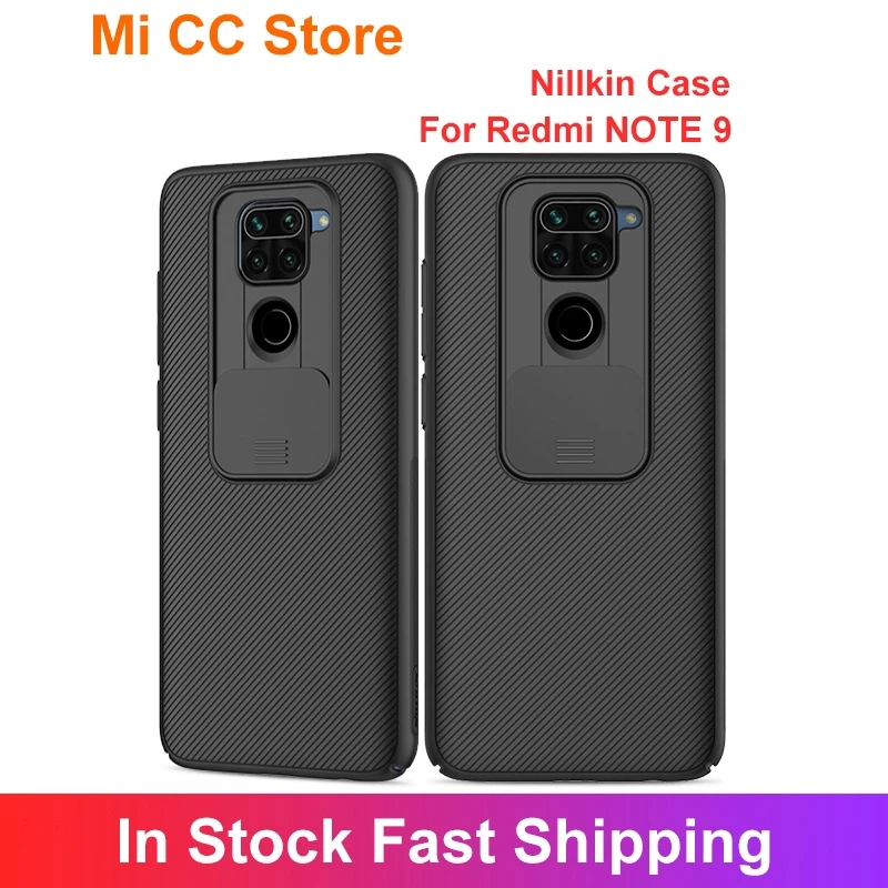 Чехол для телефона Xiaomi Redmi Note 9 10X чехол NILLKIN CamShield накладка на заднюю панель Защита
