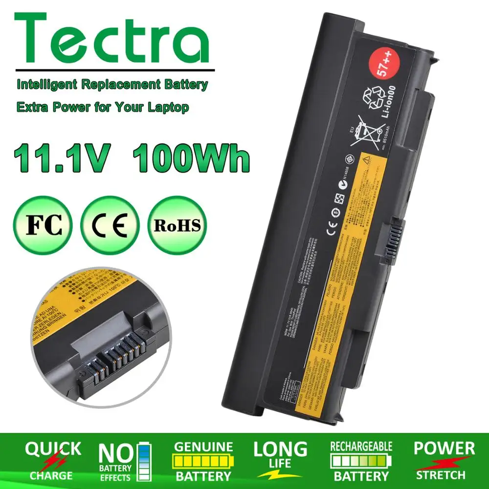 Bateria do Portátil para Lenovo Novo Células Thinkpad L440 L540 T440p T540p W540 45n1148 45n1149 45n1152 10.8v 87wh 9