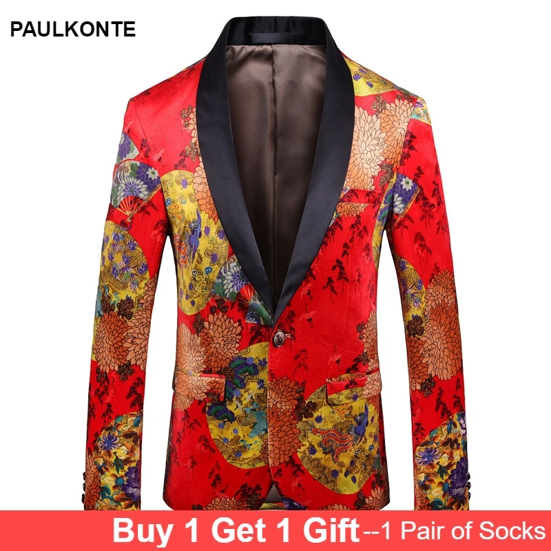 Chinese Style Men'S Suit High Quality Business Casual Fashion Trend Hosted Wedding Large Size Men'S Single West