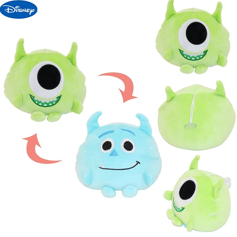 Плюшевая игрушка Disney Майк Салливан анимэ кукла хлопковые игрушки двусторонняя