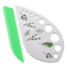 1 шт., волшебная овощерезка для зачистки трав, нож из нержавеющей стали для удаления листьев овощей, резак, домашний кухонный инструмент для очистки
