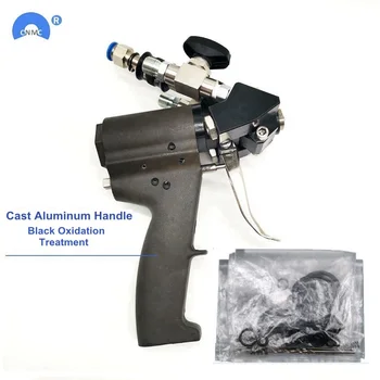 Price Cast Aluminum Handle P2 PU Foam Spray Gun Polyurethane Air Purge Spray Gun Self Cleaning With Accessory Kit