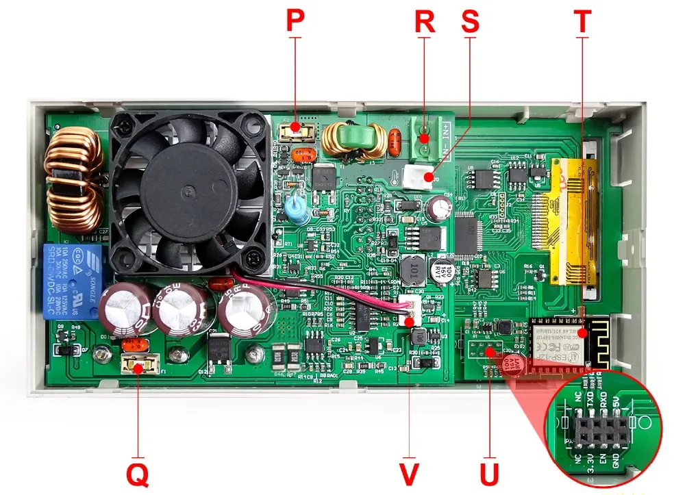 RD RD6006 RD6006W USB WiFi DC- DC Voltage current Step-down Power Supply module buck Voltage converter voltmeter 60V 6A aa