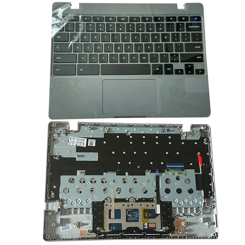 

NEW Laptop Palmrest Upper Case US keyboard Touchpad For Samsung Chromebook4 XE310XBA BA98-01976A