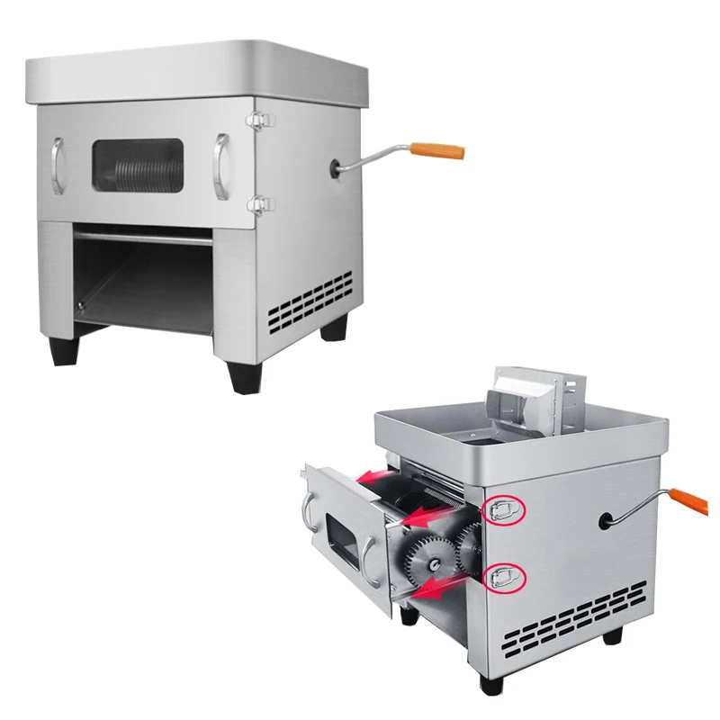 

Multifunctional Meat Cutting Machine Vertical Meat Cutting Machine For Fresh Food Shop Stainless Steel Material