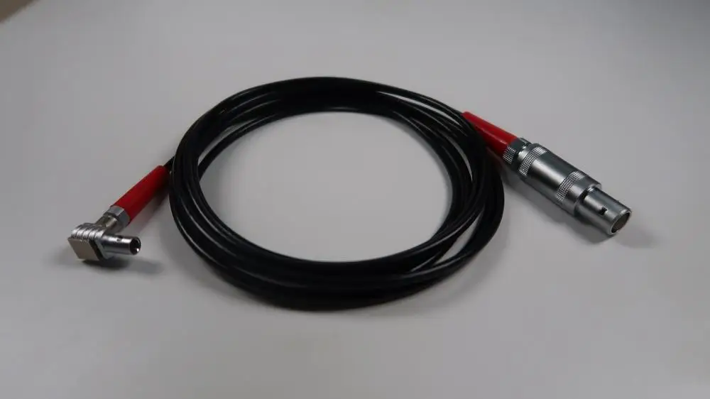 compatible with single lemo 1 to 90 degree Lemo 00 ultrasonic cable for UT Flaw Detector |