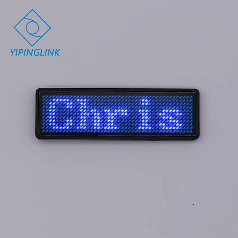 블루투스 LED 이름 배지 광고, USB 이름 태그, 사인 배지, 모바일 앱 변경 프로그램, 충전식 휴대용 LED 배지, 7 가지 색상