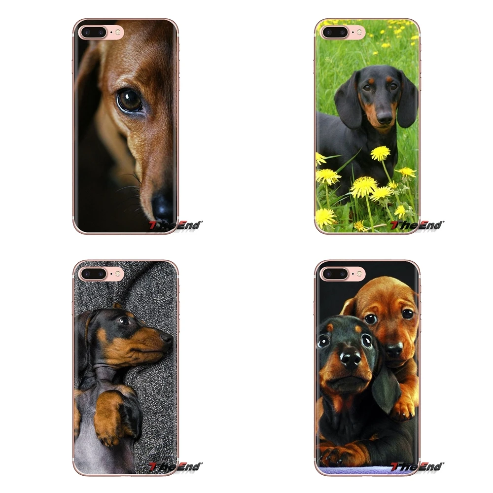 Dachshund Teckel Dackel Dog прозрачный чехол из ТПУ для Xiao mi 6 A1 Max x 2 5X 6X Red Note 5 5A 4X 4A A4 4 3 Plus Pro |