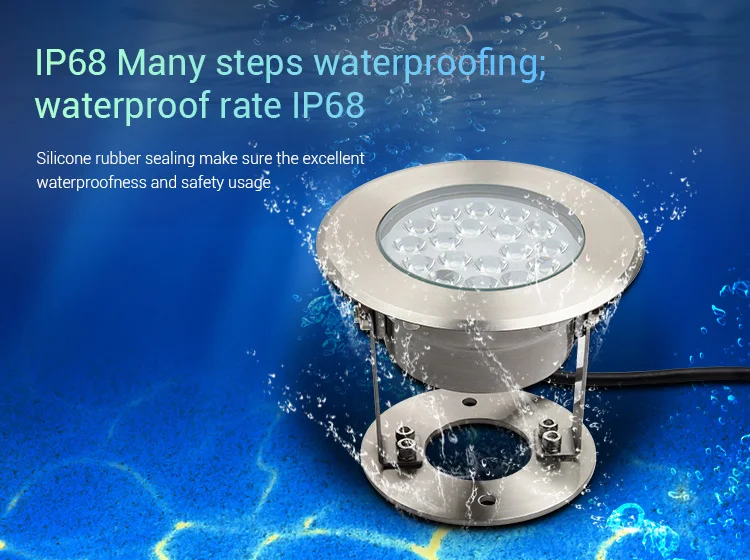 Subaquáticas para Piscinas Controle de Voz Rgb + Cct Miboxer Conduziu Luzes Lora 433mhz 12v-24v Impermeável Paisagem Lâmpada Pode Remoto - App 9w 9 paisagem lâmpada pode remoto app controle de voz