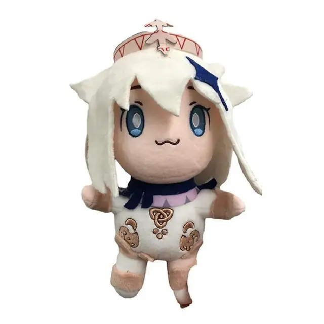 25cm Anime Game Plushies Genshin Impact Paimon Cute Soft Plush Doll Stuffed Toy Cosplay Pillow Props Dolls Birthday Gifts