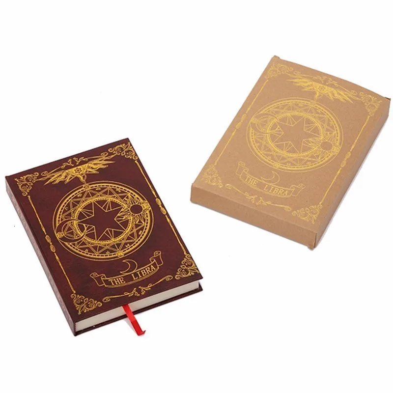 Аниме Cardcaptor Sakura notebook Captor Sakura CERBERUS Clow Libra узор звезда Clow Magic notebook дневник для друга подарок