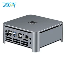 XCY Mini PC Computer Intel Core i7 9850H i9 9880H Processor DDR4 RAM Win 10 Linux Gaming 4K UHD HTPC DP Minipc Desktop Komputer