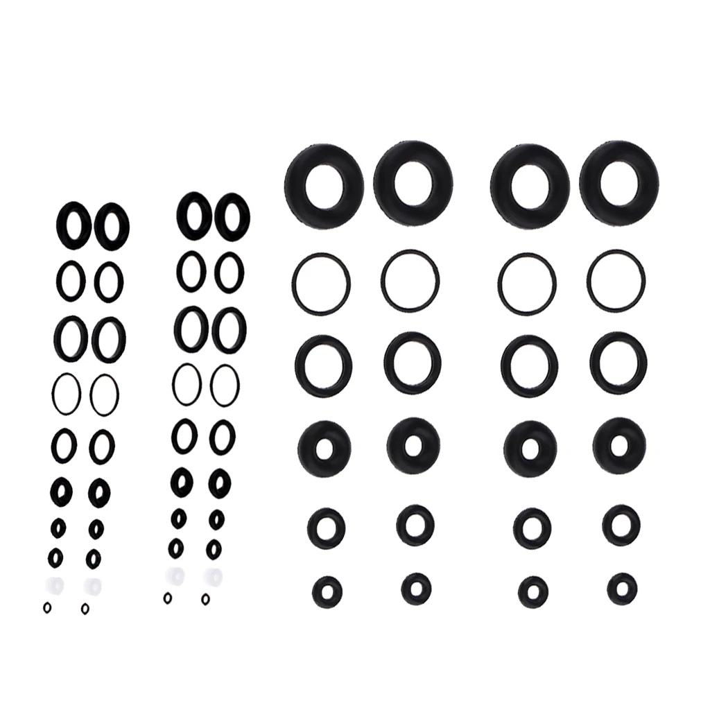 8Pcs/Set Airbrush Rubber O- Sealing Gasket Washer Seal Assortment Set