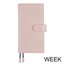 100% Genuine Leather Cover for Hobo Weeks with pen Loop and Cards Slots Notebook Diary Journal planner Weeks Cover