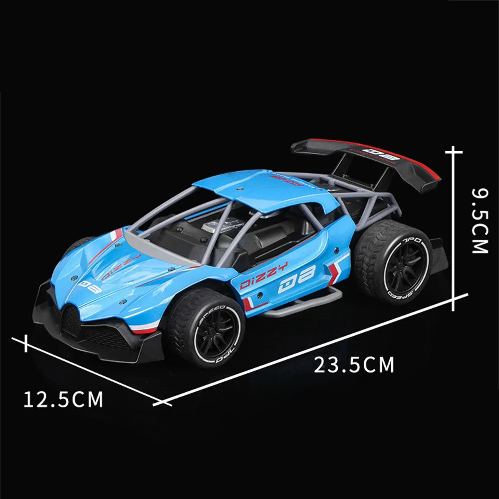 Детские игрушки car1: 16 RC Дрифт гоночный автомобиль 2,4G 2WD Металлический Высокоскоростной пульт дистанционного управления 600mAh пульт дистанционного управления автомобиль игрушки для детей