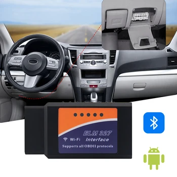 

ELM327 Bluetooth V1.5 Code Reader PIC18F25K80 OBD2 Adapter OBDII for Android Torque Automotive Code Scanner Car Diagnostic Tool