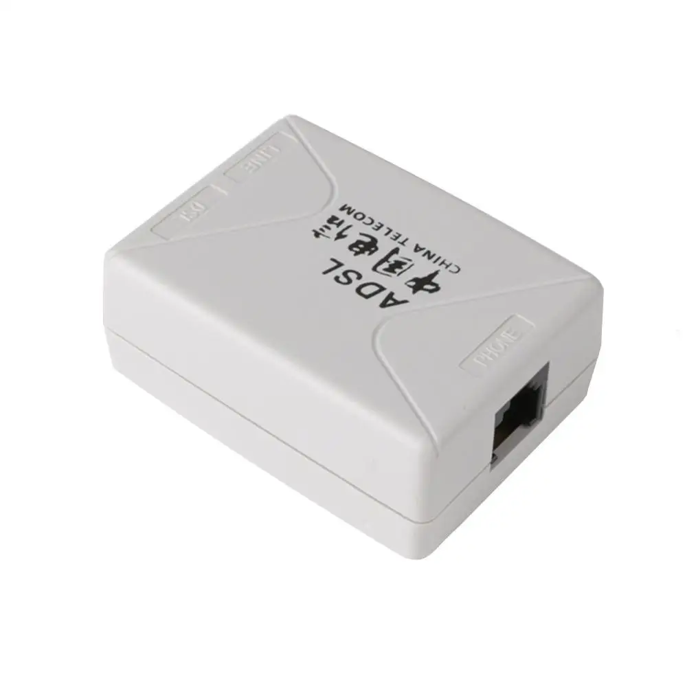 Телефонный RJ11 линейный ADSL модем широкополосный телефонный фильтр сплиттер 1/5 шт