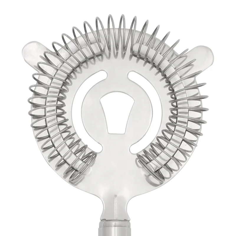 Perfect Bar Accessories Steel Bar Metal Cocktail strainer with handle