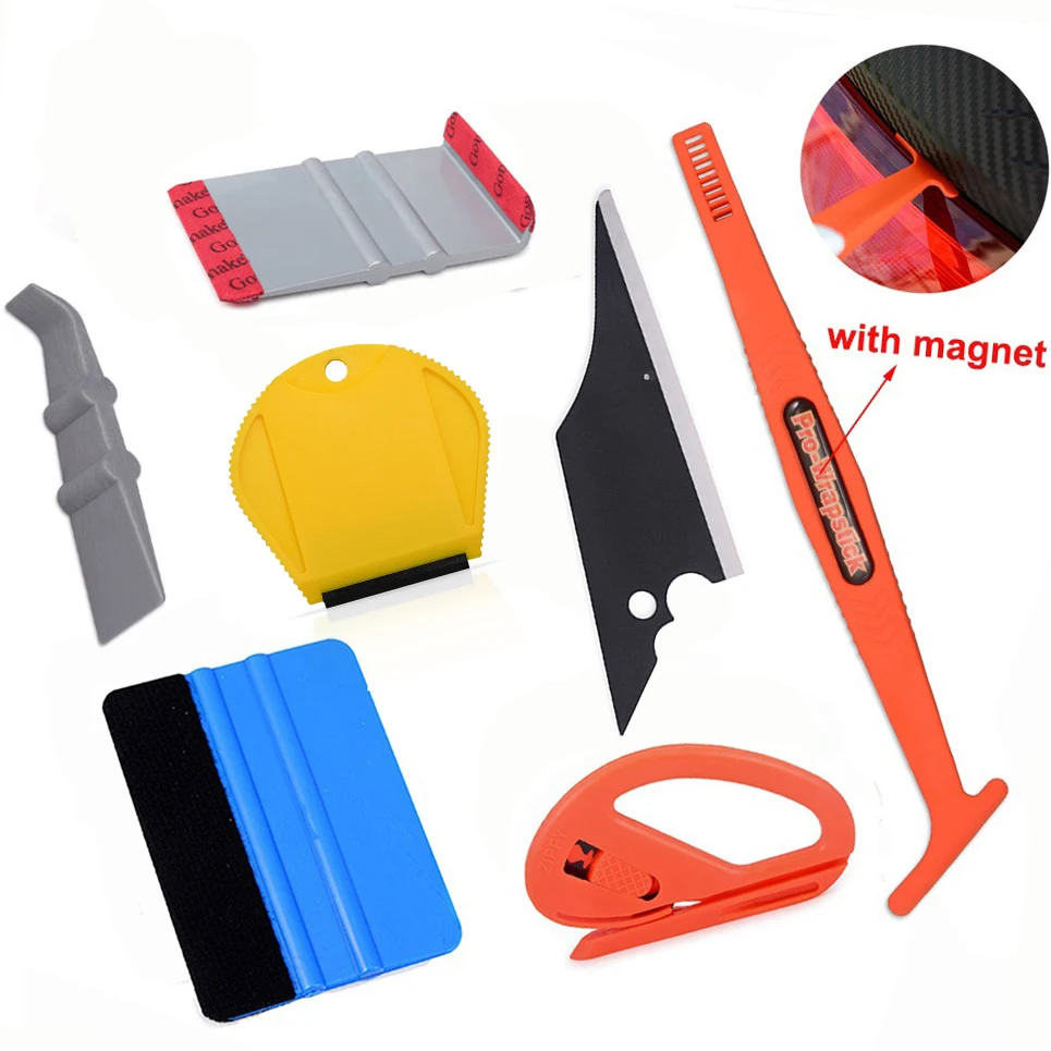 Инструменты для виниловой обмотки EHDIS набор аксессуаров салона автомобиля