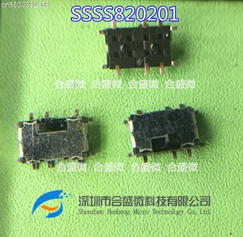 

20PCS/20PCS Imported SSSS820201 SMD 10-pin toggle switch 2-speed sliding travel switch