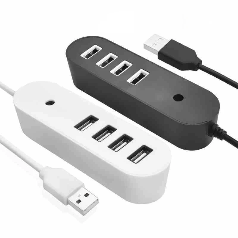 Концентратор USB 4 7 портов 2 0 высокоскоростной Сверхтонкий портовый разветвитель